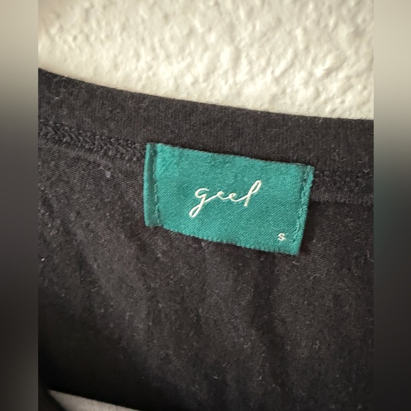 Geel Klaro Tie Top - Picture 3 of 3